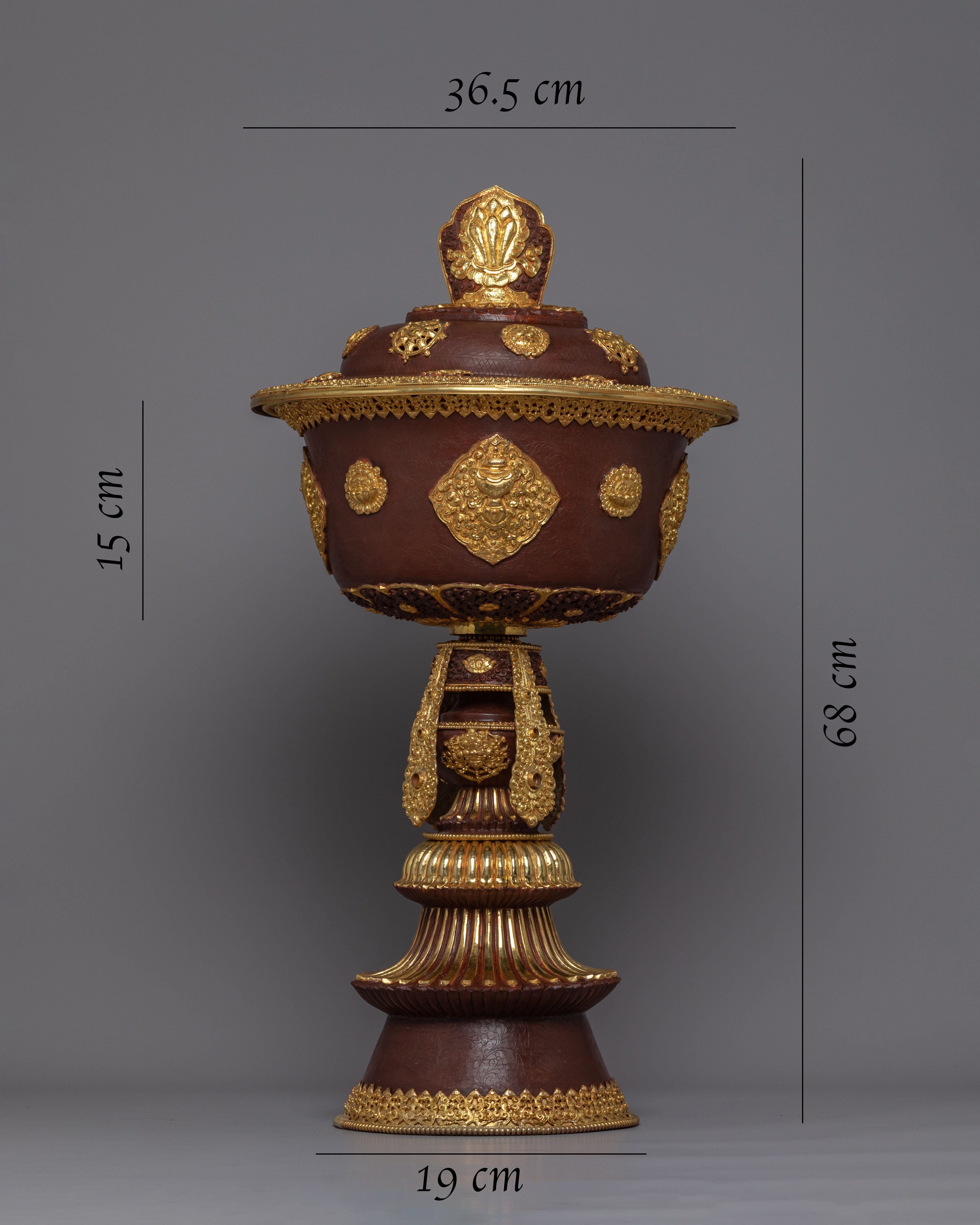 Butter Lamp Set | 24K Gold Plated
