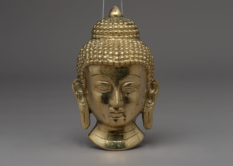 Buddha Heads Statue For the Meditation | Brass Head Statue