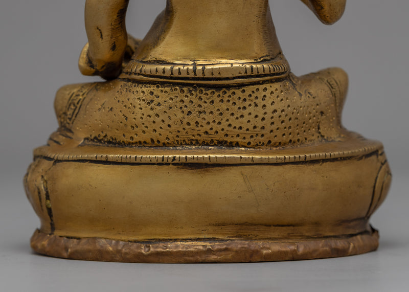 Indoor Dzambhala Sculpture | Buddhist Wealth Deity