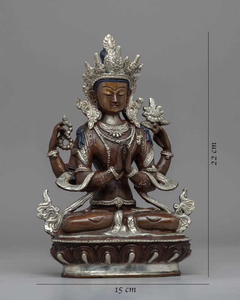 Bodhisattva Chenrezig Statue | Machine-Made Sculpture