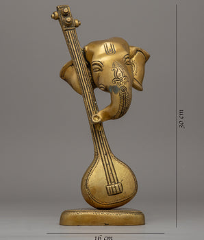 Ganesh Statue | Hindu God Of Wealth | Religious Decor