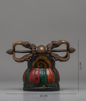 Buddhist Vajra with Stand | Buddhist Treasure
