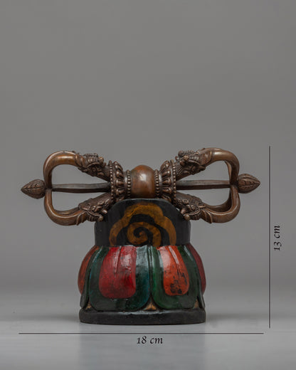 Buddhist Vajra with Stand | Buddhist Treasure