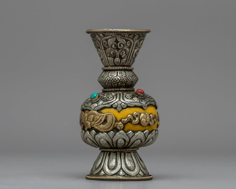 Flower Vase Decor | Buddhsit Himalayan Art