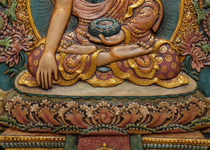 Buddha Gautama Siddhartha Art | Traditional Tibetan Bodhisattva Art