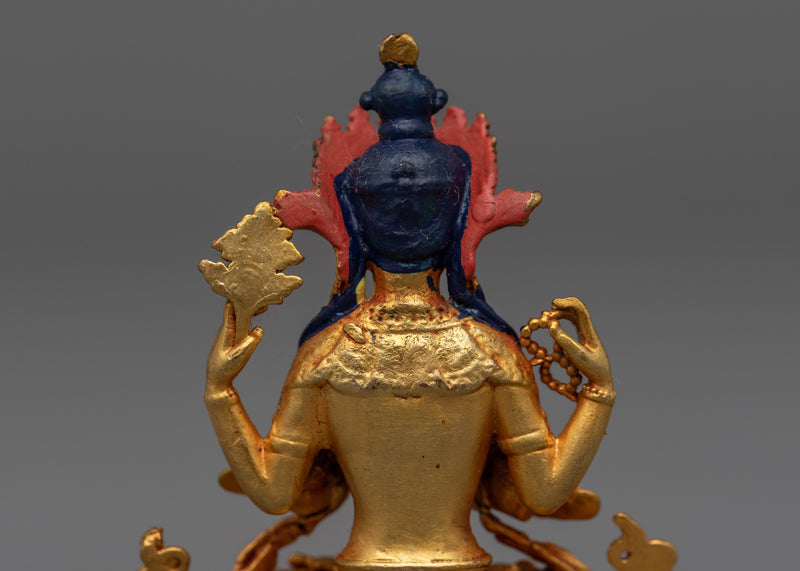 Chenresig Statue | Handmade Bodhisattva Deity of Compassion