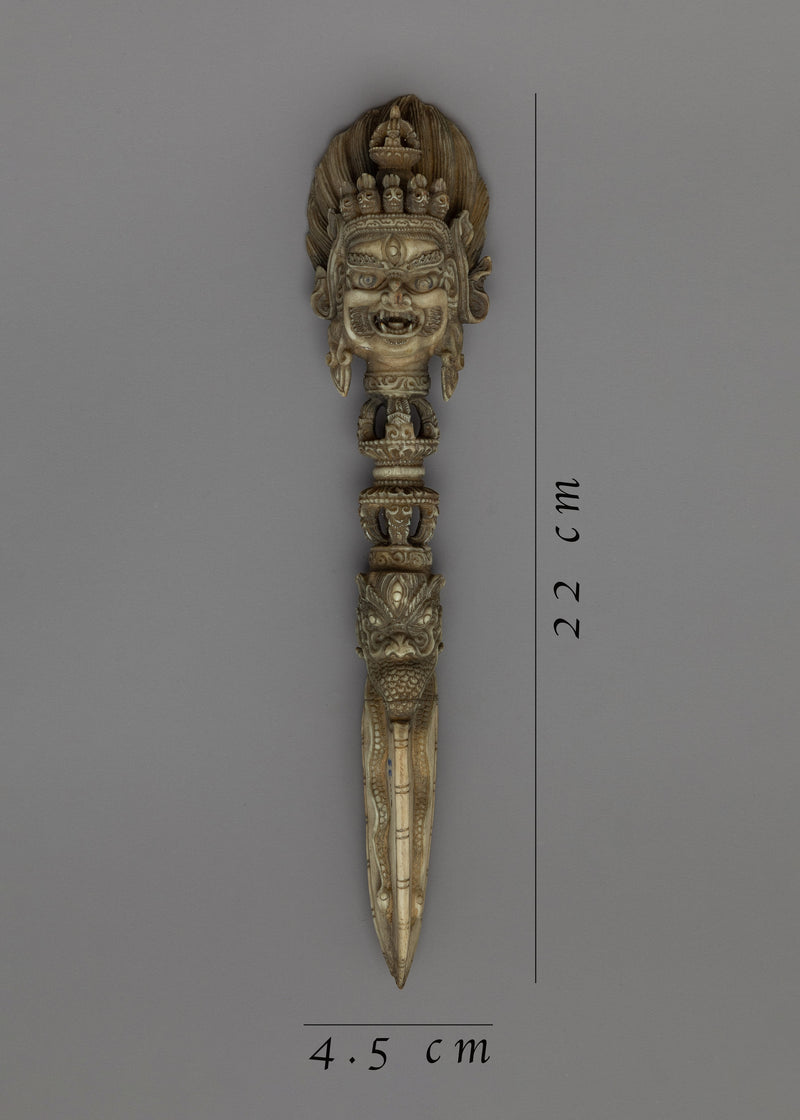 Buddhist Big Bone Phurba | Phurba Tibetan Dagger