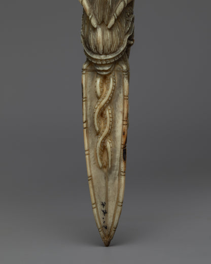 Buddhist Big Bone Phurba | Phurba Tibetan Dagger