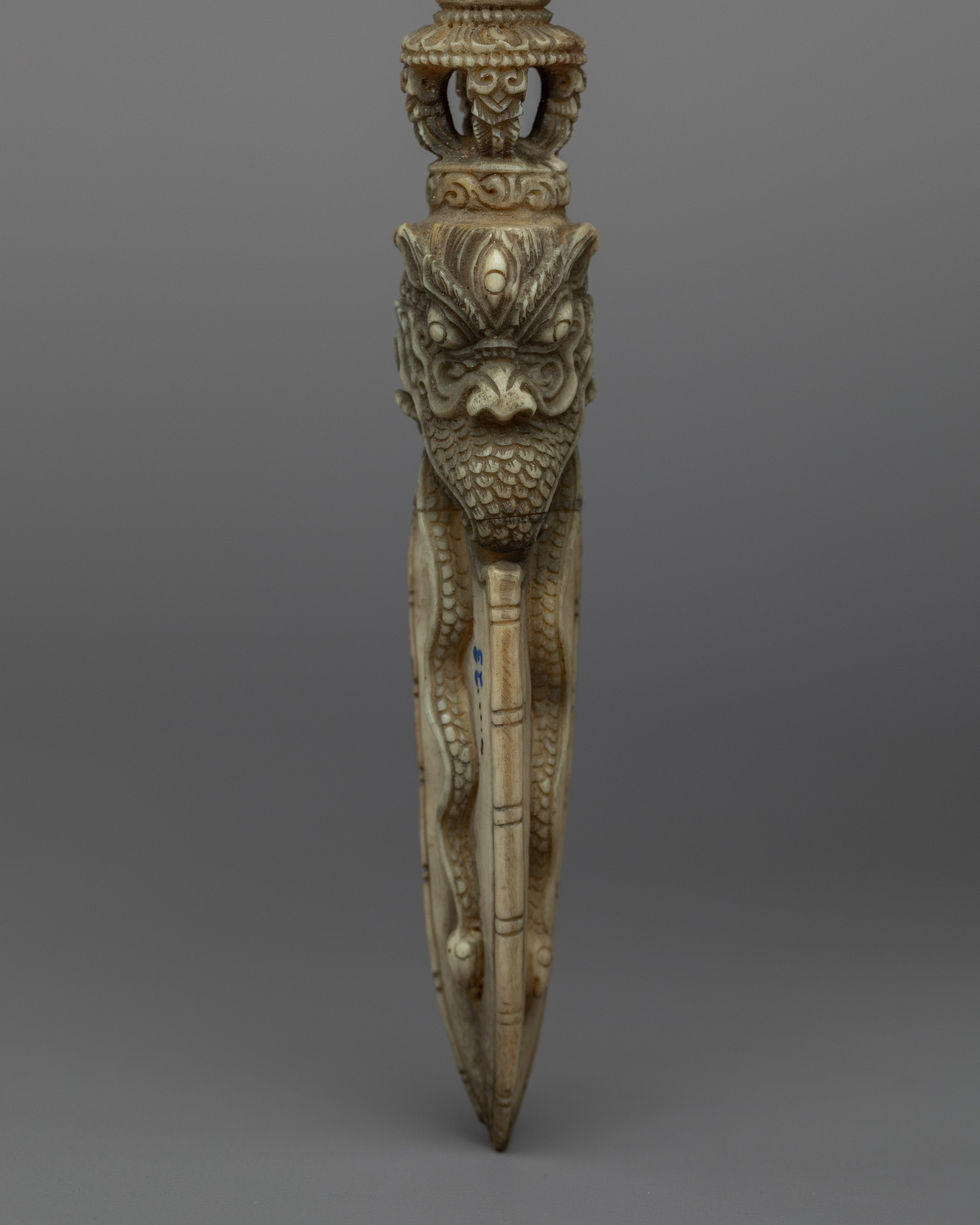 Buddhist Big Bone Phurba | Phurba Tibetan Dagger