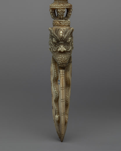 Buddhist Big Bone Phurba | Phurba Tibetan Dagger