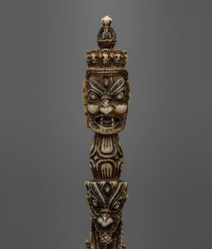 Small Bone Phurba | Tibetan Dagger