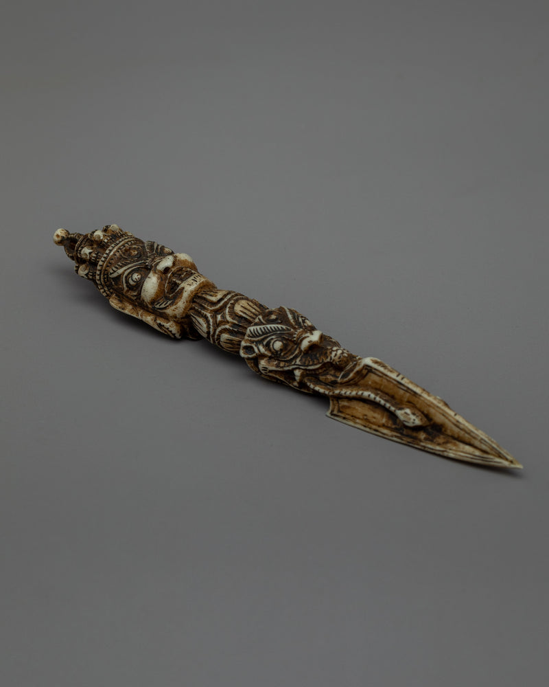 Small Bone Phurba | Tibetan Dagger