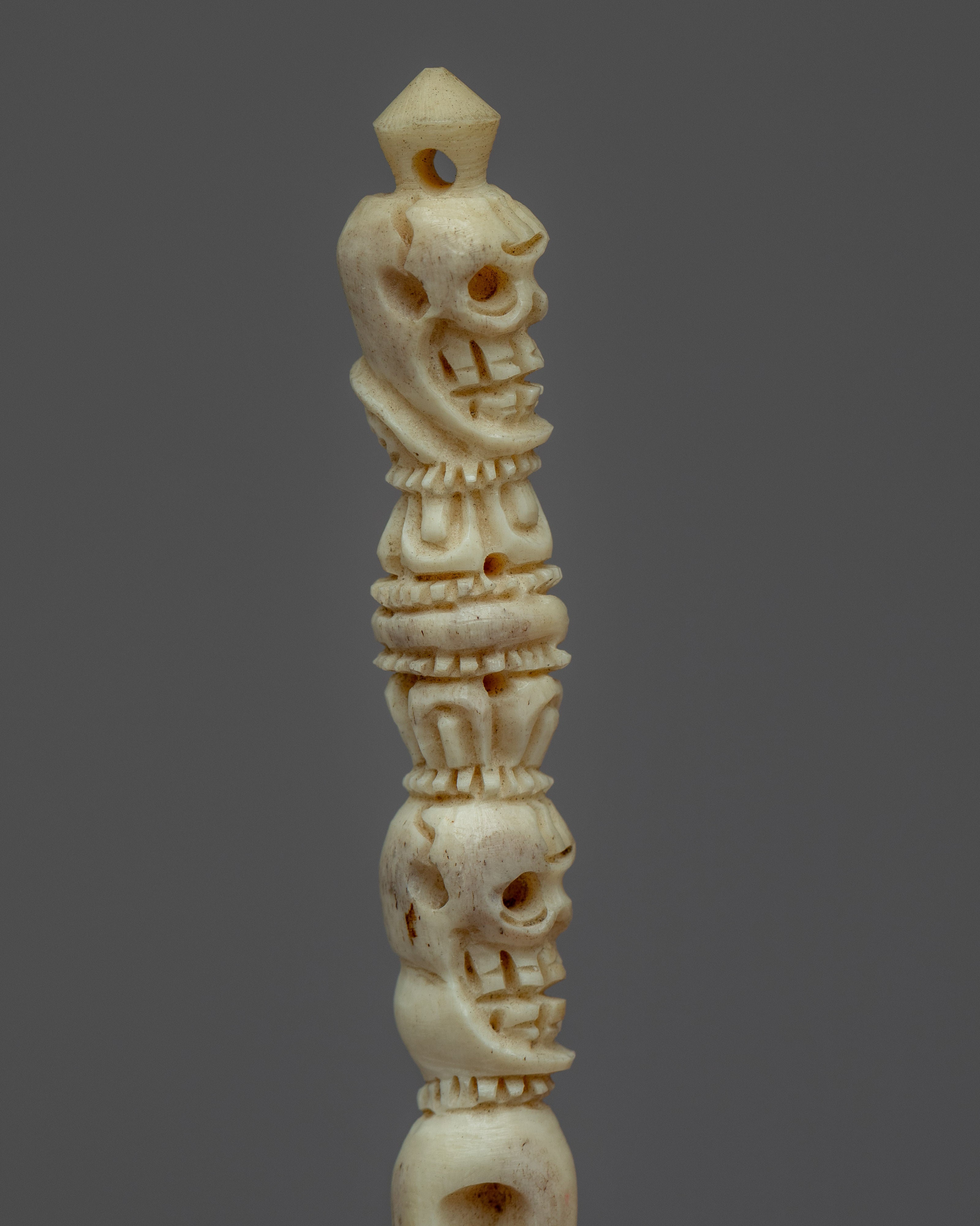 2 Headed Skull Phurba | Ritual Dagger in Buddhism