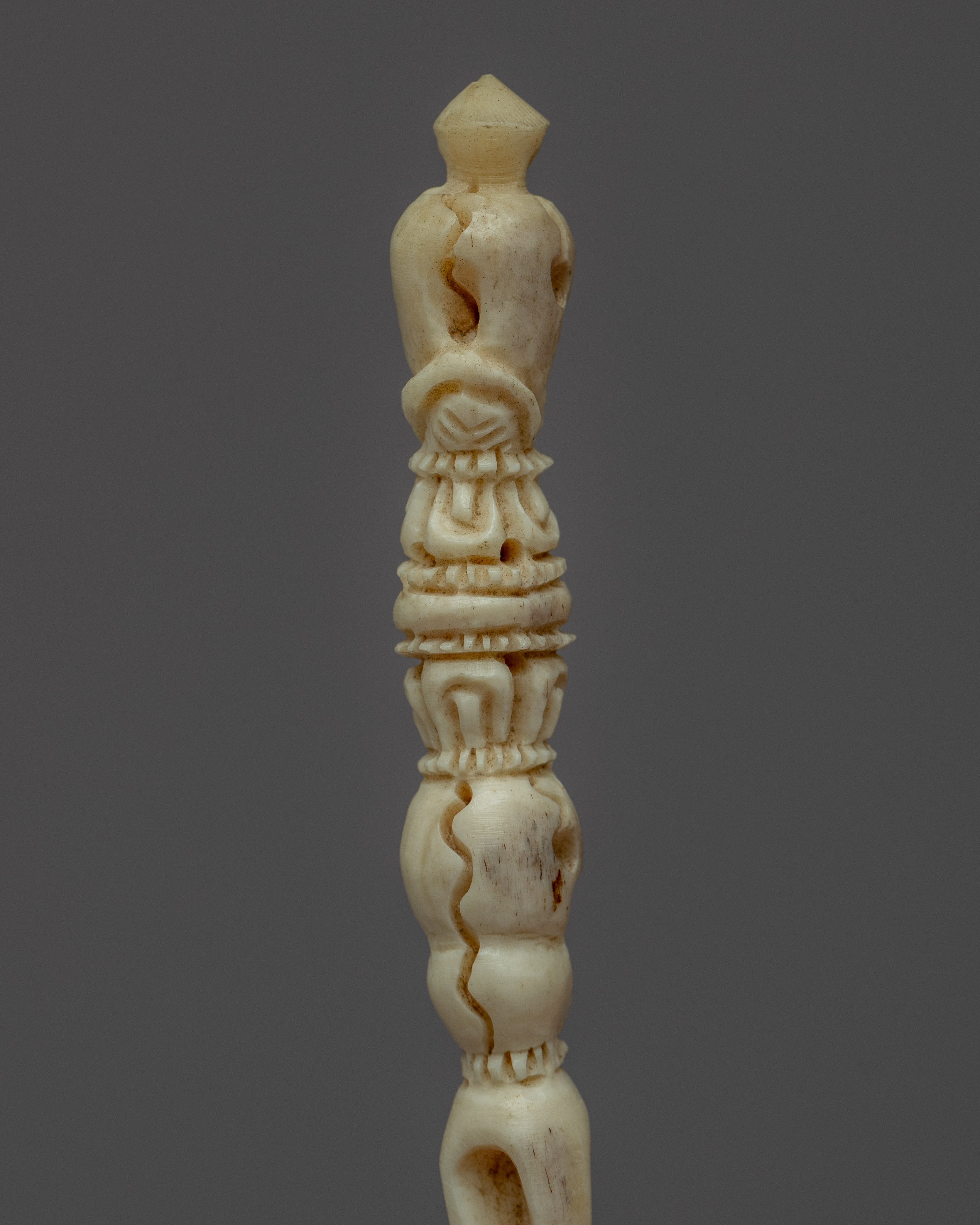 2 Headed Skull Phurba | Ritual Dagger in Buddhism