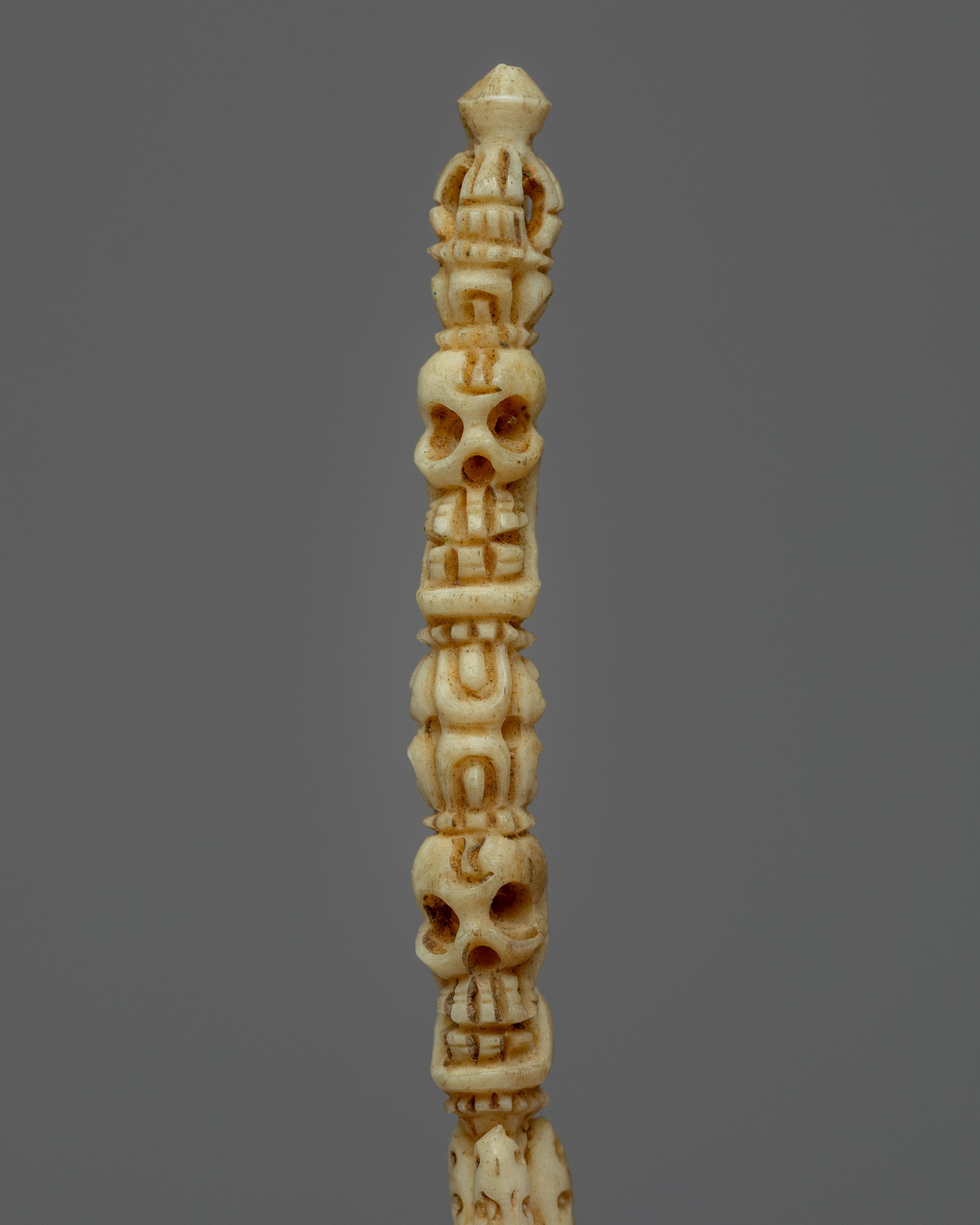 2 Headed Skull Phurba | Ritual Dagger in Buddhism