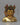 Crown Buddha Head Decoration  | 24K Gold Plated
