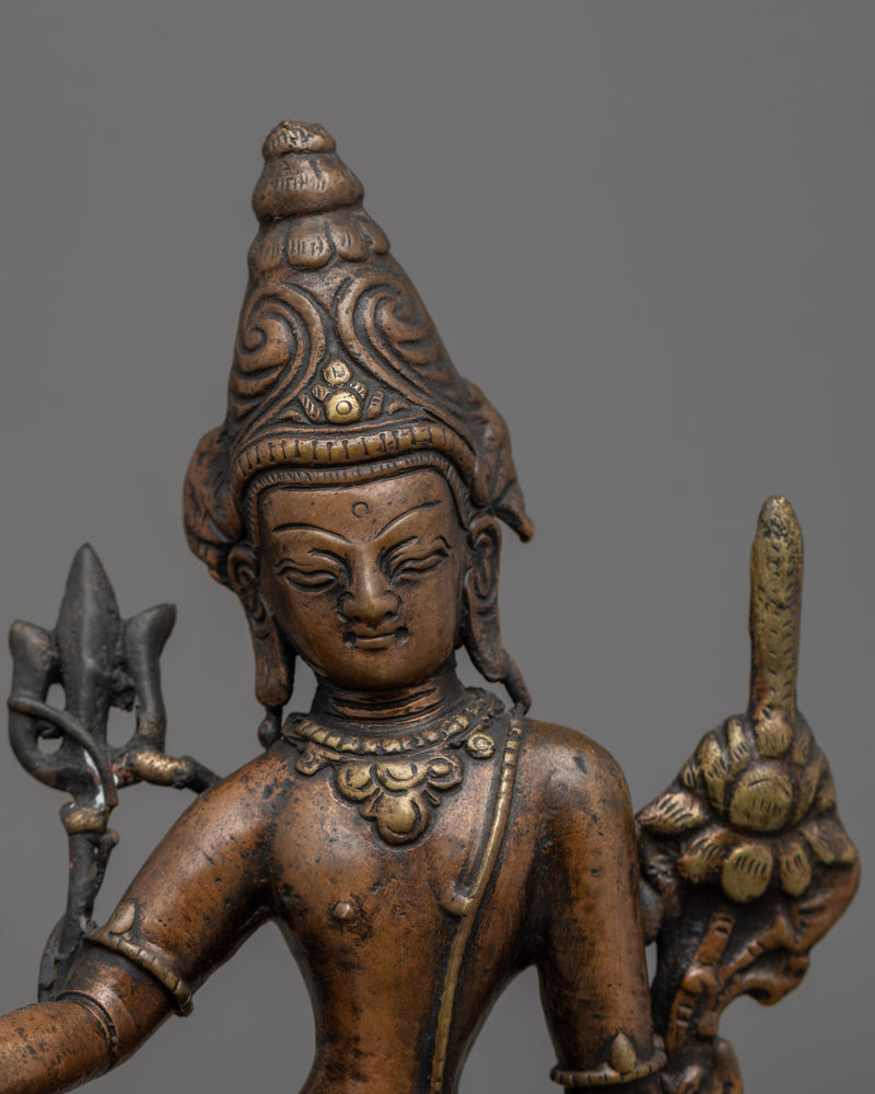 Avalokiteshvara Simhanada Statue | Buddhist Home Decor