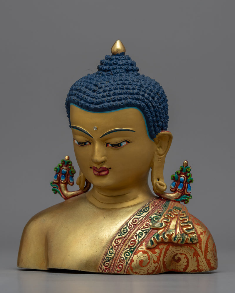 Garden Buddha Head | Traditional Handcrafted Buddhist Art