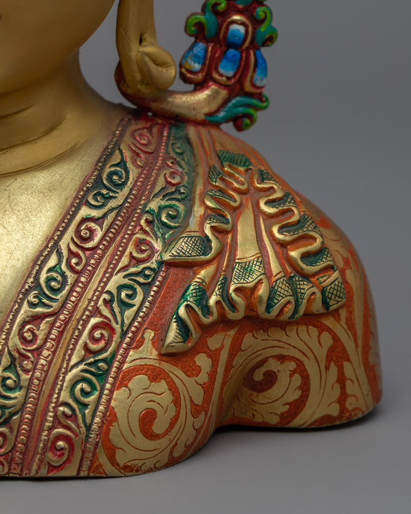 Garden Buddha Head | Traditional Handcrafted Buddhist Art