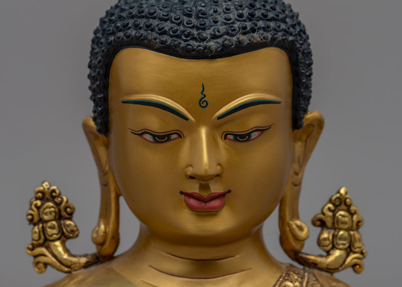 Buddha Head Decor | Handcrafted Buddhist Statue for Meditation