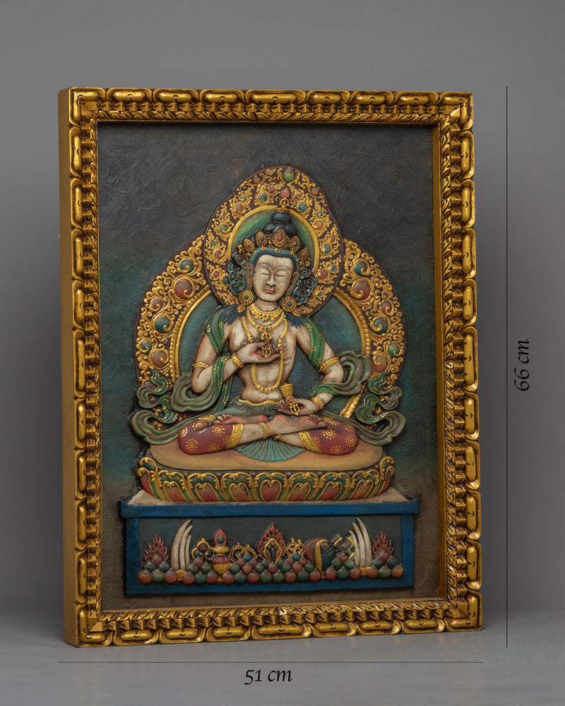 Buddha Vajrasattva Thangka | Traditional Art of Dorje Sempa