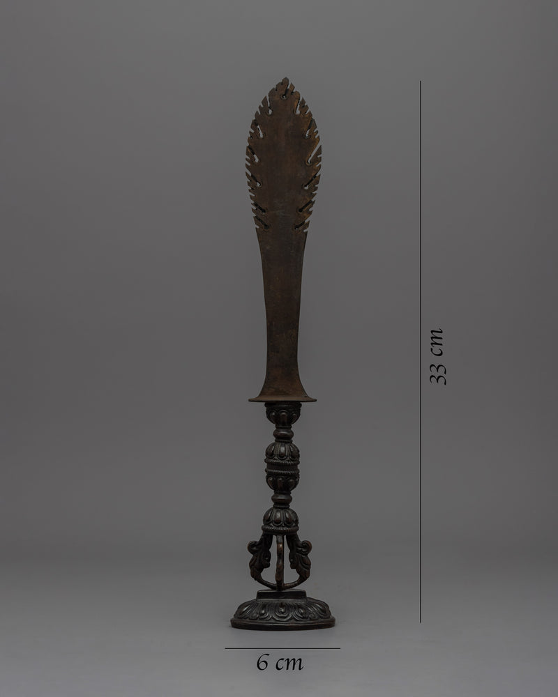 Buddhist Iron Sword | Vajra Handle Sword
