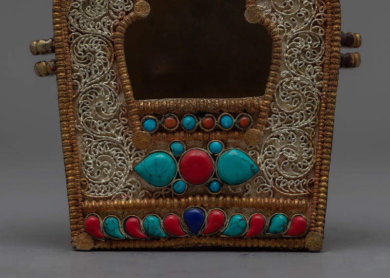 Treasure Chest Jewelry Box "Ghau" | 24k Gold Plated