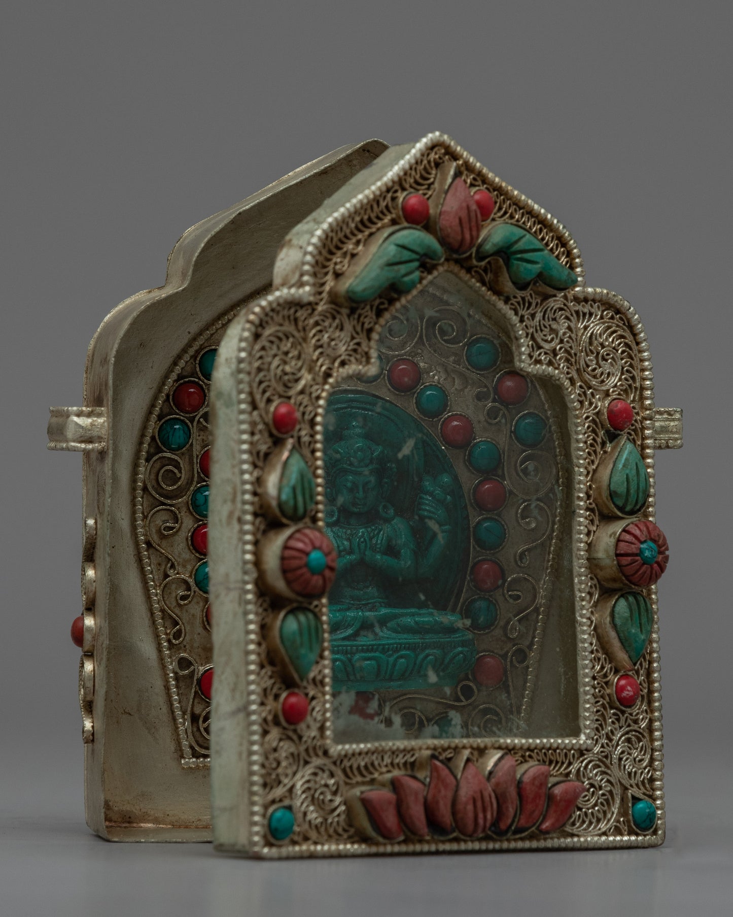 Ghau Prayer Box | Copper Body Box