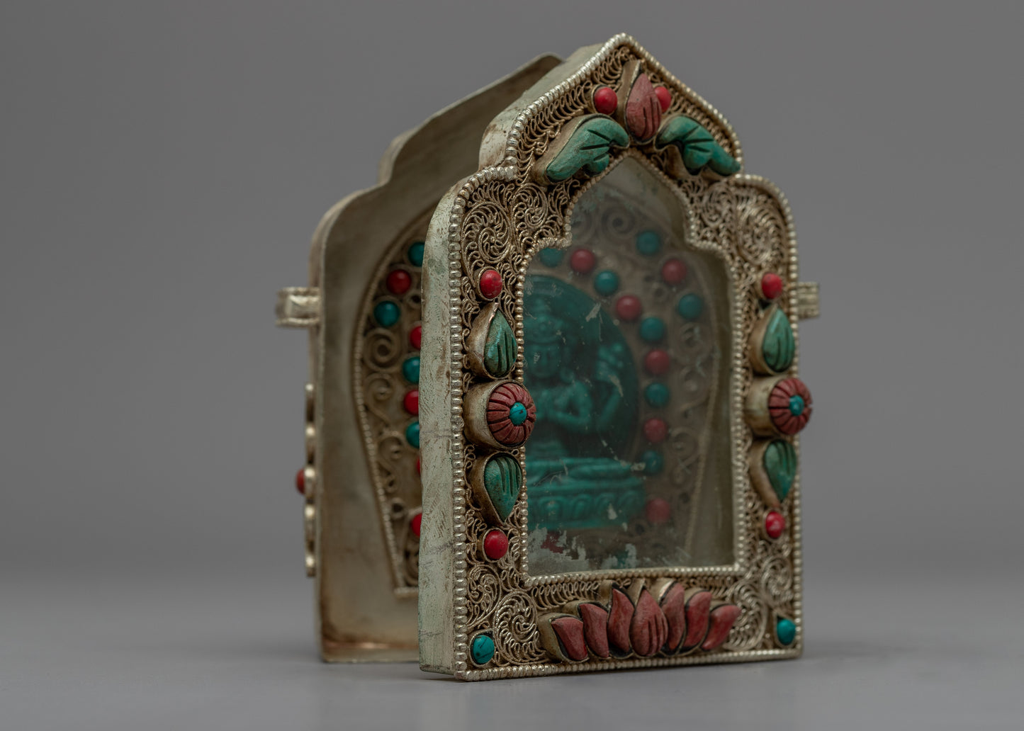 Ghau Prayer Box | Copper Body Box