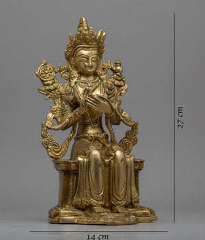 Maitreya Buddha Statue | Traditionally Made in Nepal