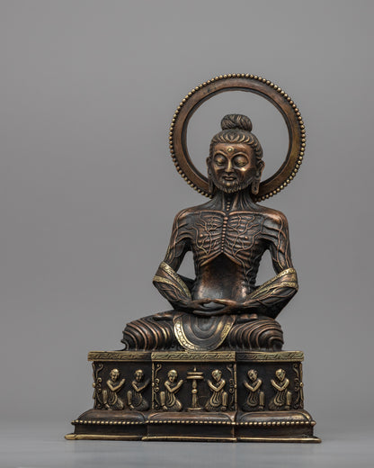 Fasting Buddha Statue | Traditional Handcrafted Brass Statue