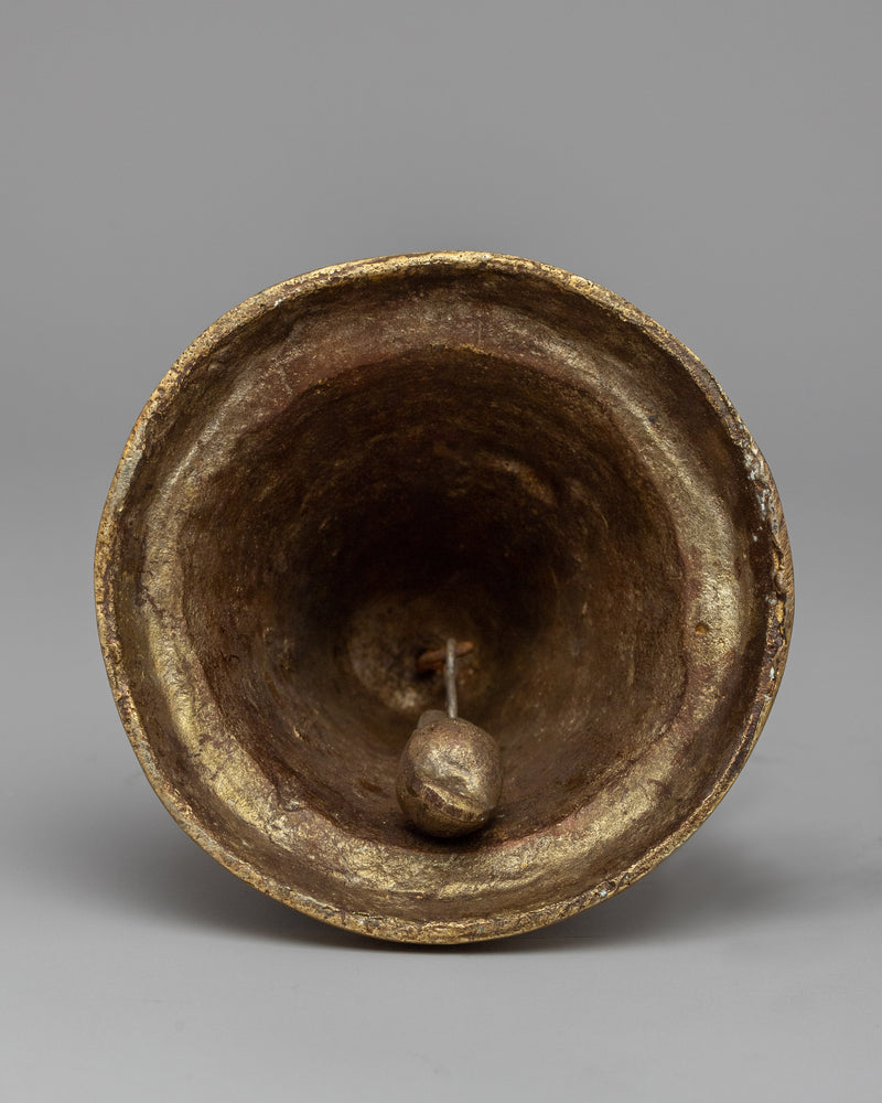 Stupa Shape Ghanta | Handcrafted Brass Bell