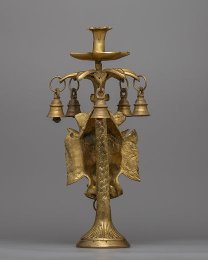 Ganesh Butter Lamp | Buddhist Art