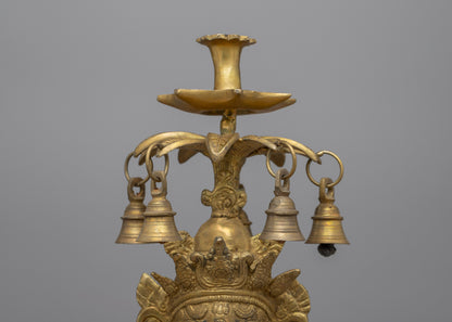 Ganesh Butter Lamp | Buddhist Art