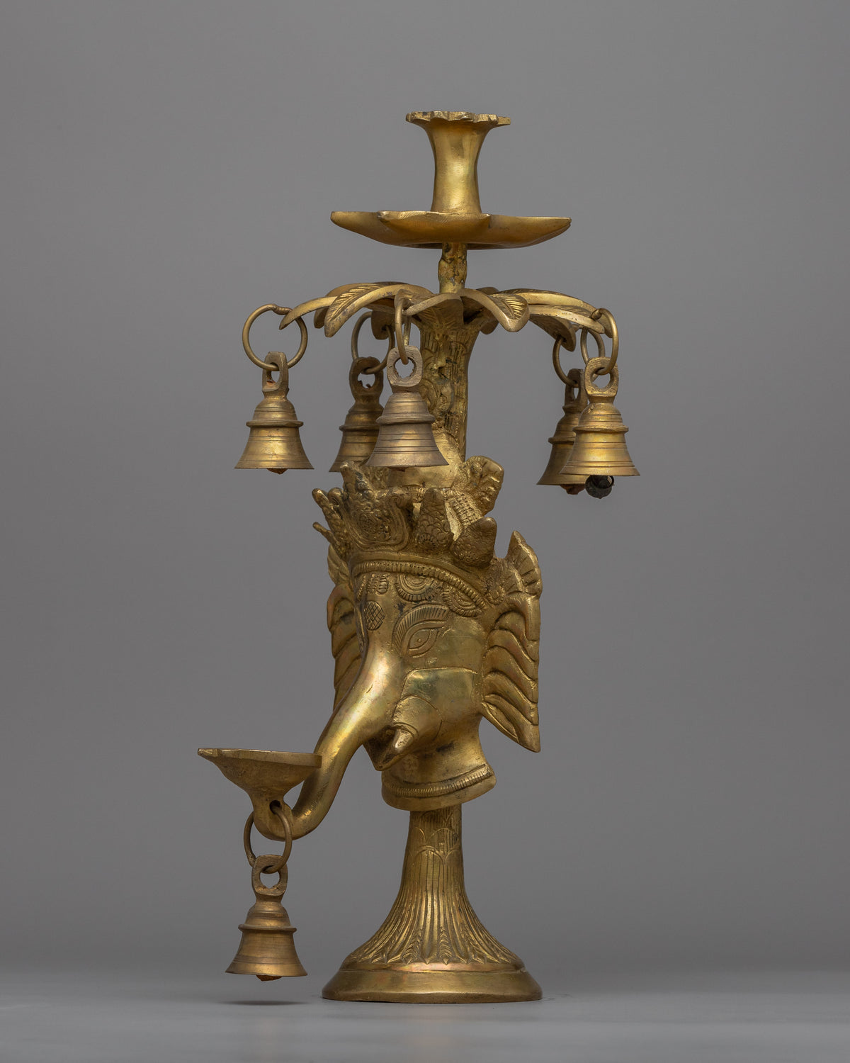 Ganesh Butter Lamp | Buddhist Art