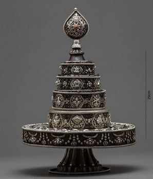 Newari Puja Mandala Set | Buddhist Ritual Items |