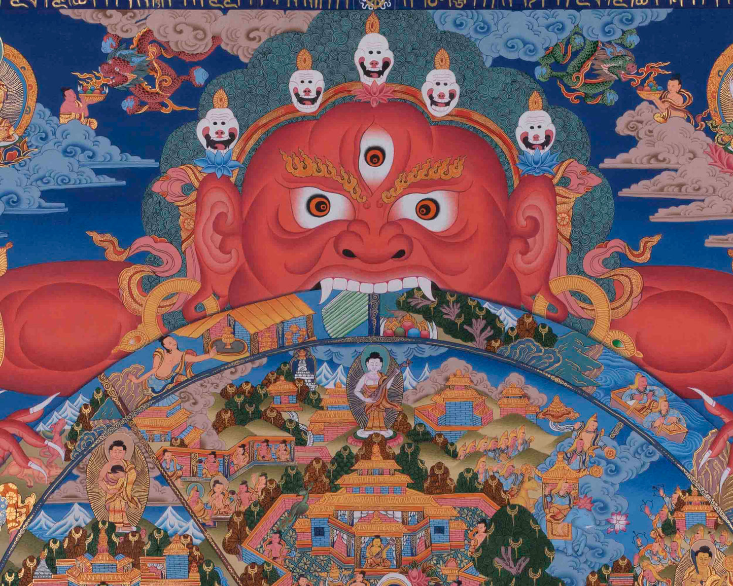 Bhavachakra Thangka | Wall Hanging Decorations