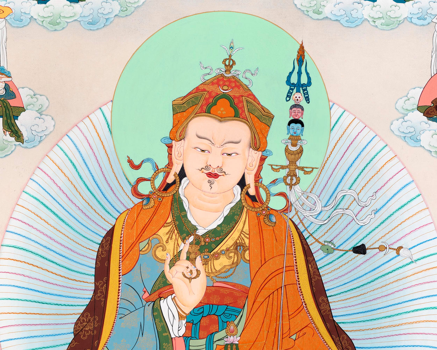 Guru Sangey Thangka | Eight Manifestations of Padmasambhava