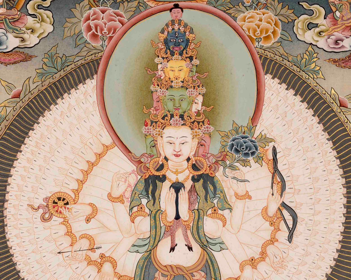 Avalokiteshvara Thangka | Spiritual Asian Art