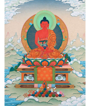 Amitabha Buddha Painting | Tibetan Buddhist Thangka