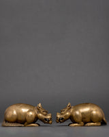 Mongoose Statue Set