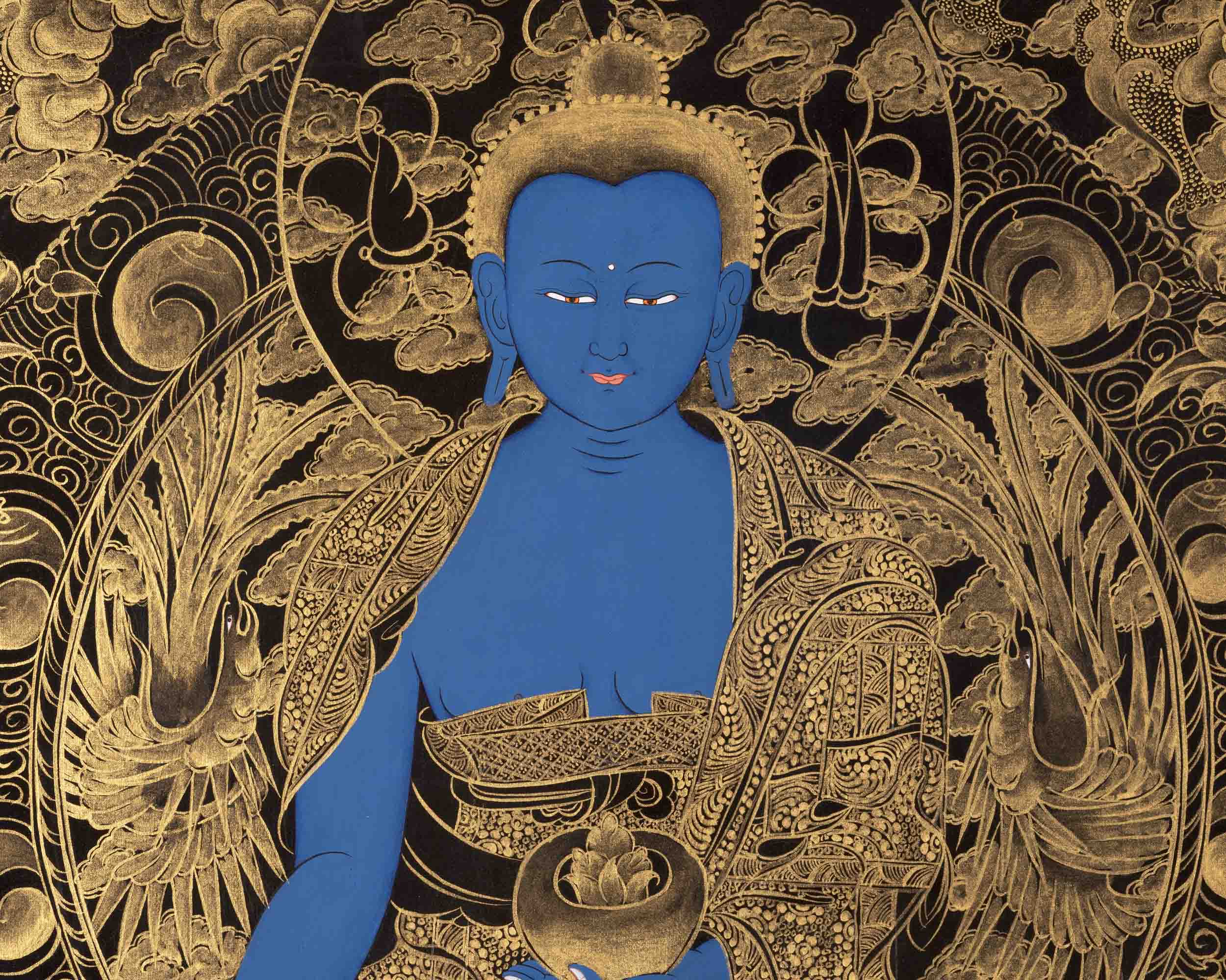 Medicine Buddha | Healing Buddha | Traditional Tibetan Thangka