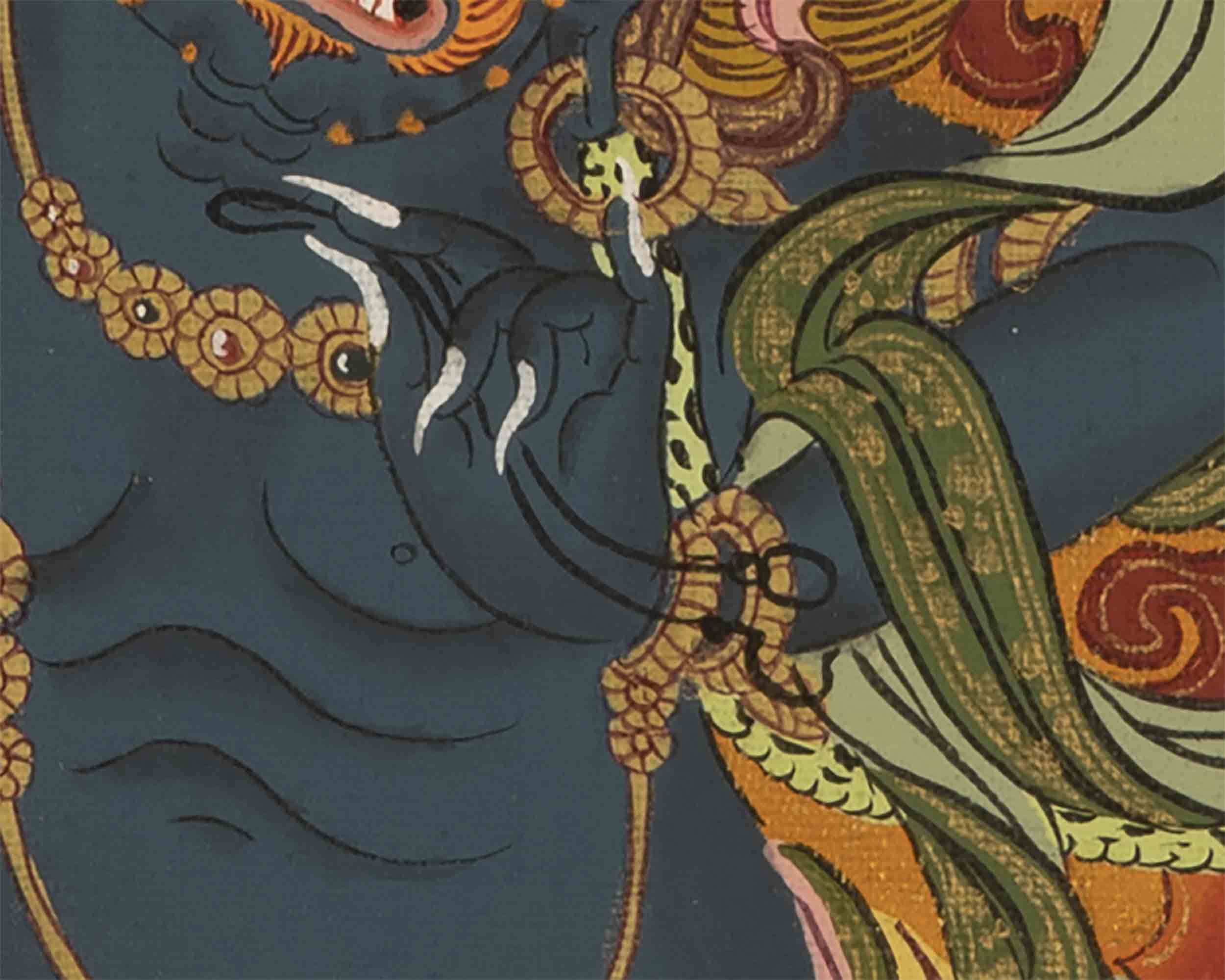 Vajrapani Thangka | Handpainted Thangka