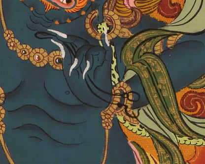 Vajrapani Thangka | Handpainted Thangka