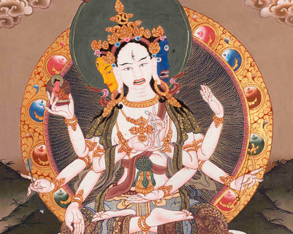 Namgyalma Thangka | Traditional Tibetan Thangka | Wall Decors