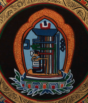 Kalachakra Mantra Mandala | Original Handpainted Thangka | Wall Decorations