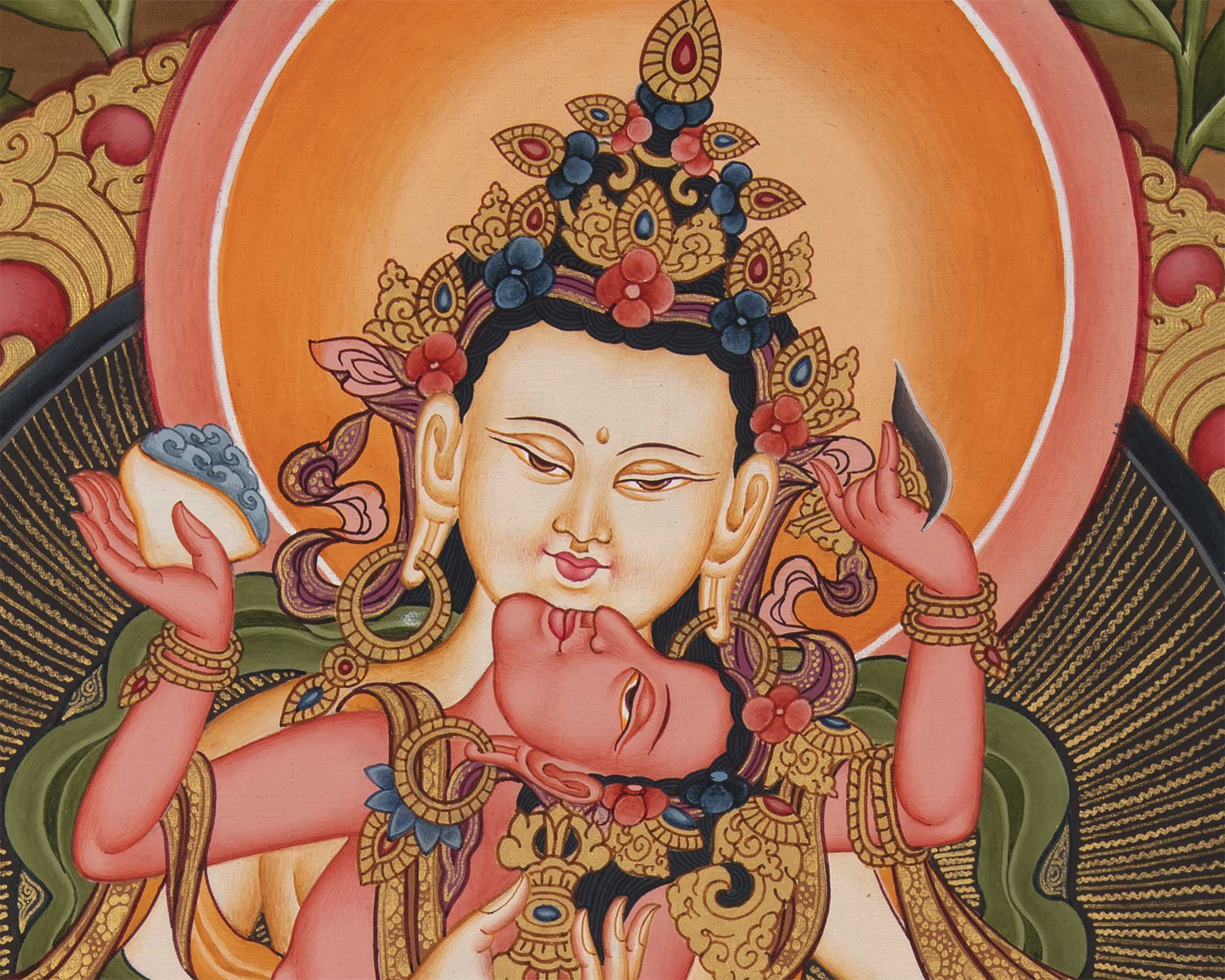 Vajrasattva Shakti Print | Wall hanging Decoration