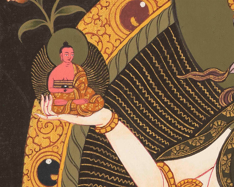 Namgyalma Thangka | Buddhist Traditional Artwork | Wall Hanging Decors