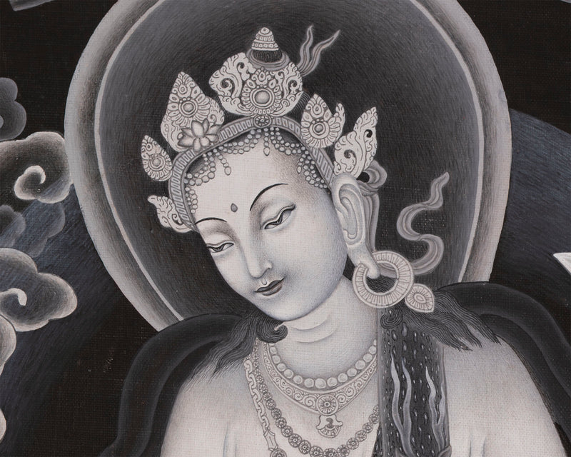 Padmapani Lokeshwor |  Newari Style Thangka