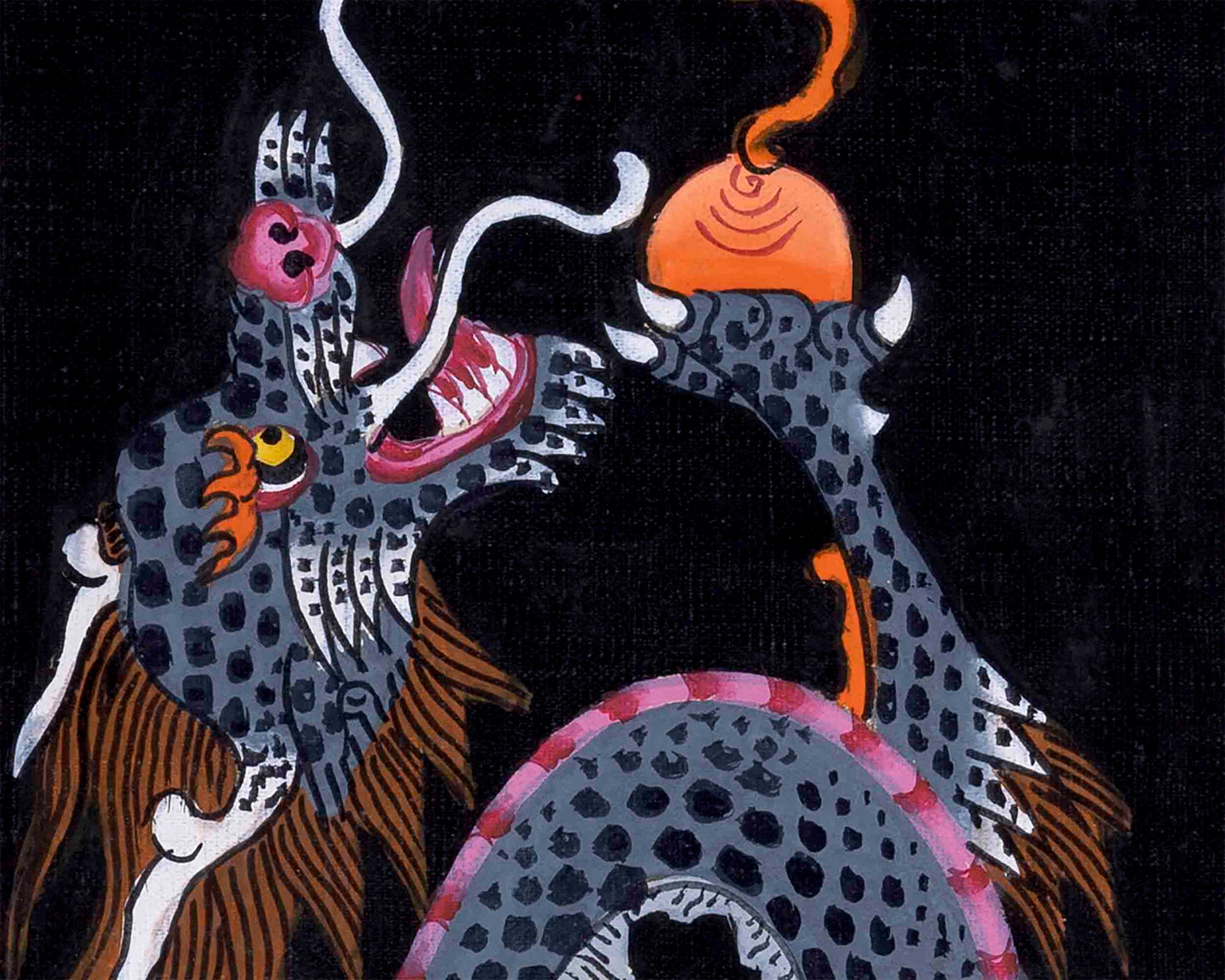 Dragon Painting Thangka | Wall Decoration Painting